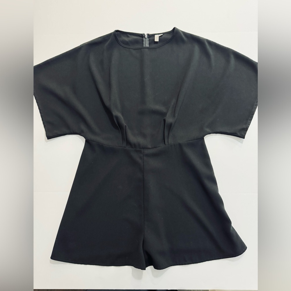 ASOS Black Kimono Romper Size 12